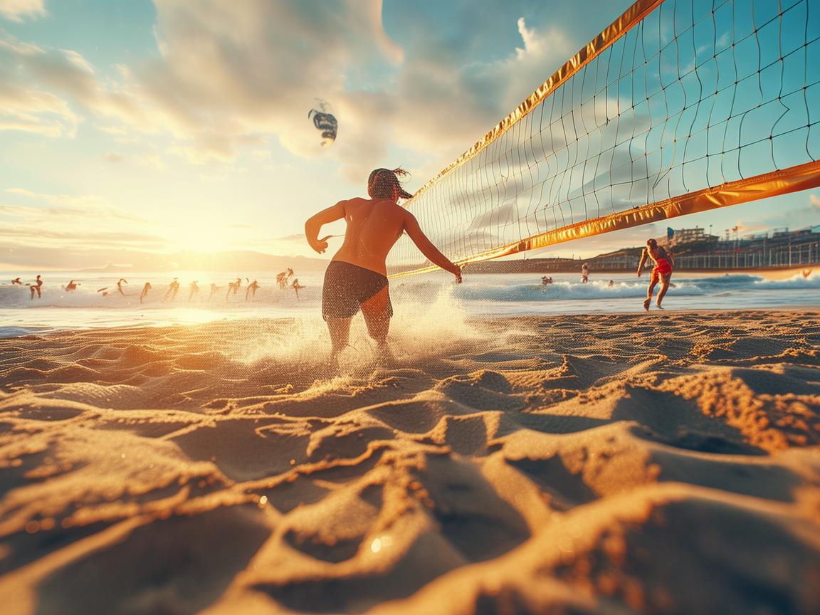 沙滩排球，运动中的呼吸健康挑战