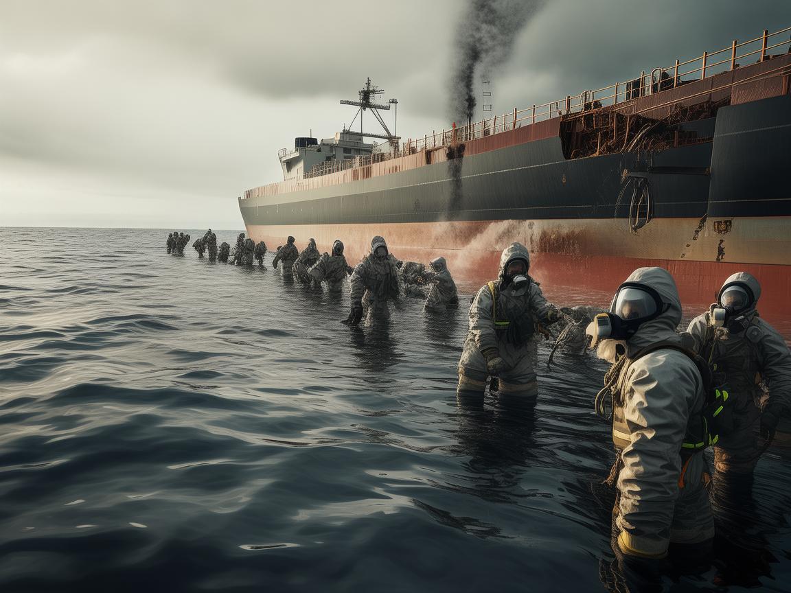 油轮事故中的呼吸健康挑战，如何应对可能的化学物质泄漏？