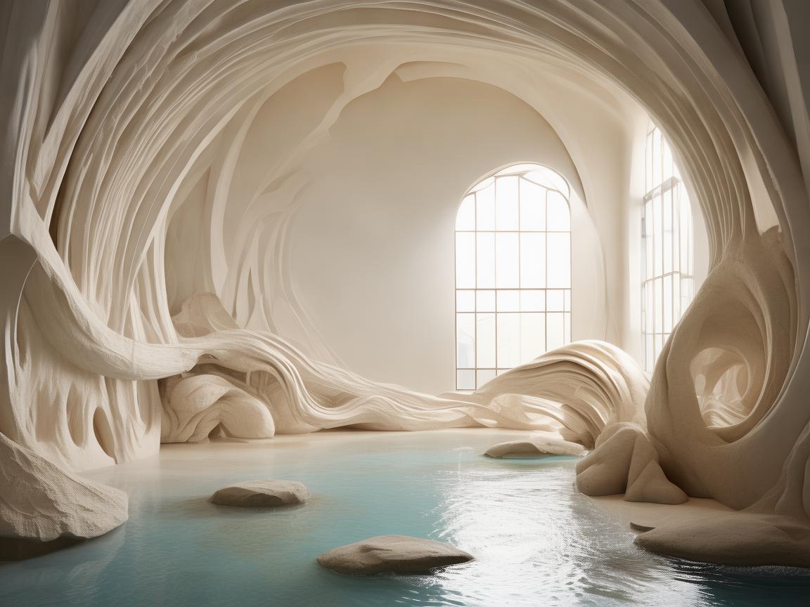 画廊里的呼吸艺术，如何通过空间设计促进呼吸健康？