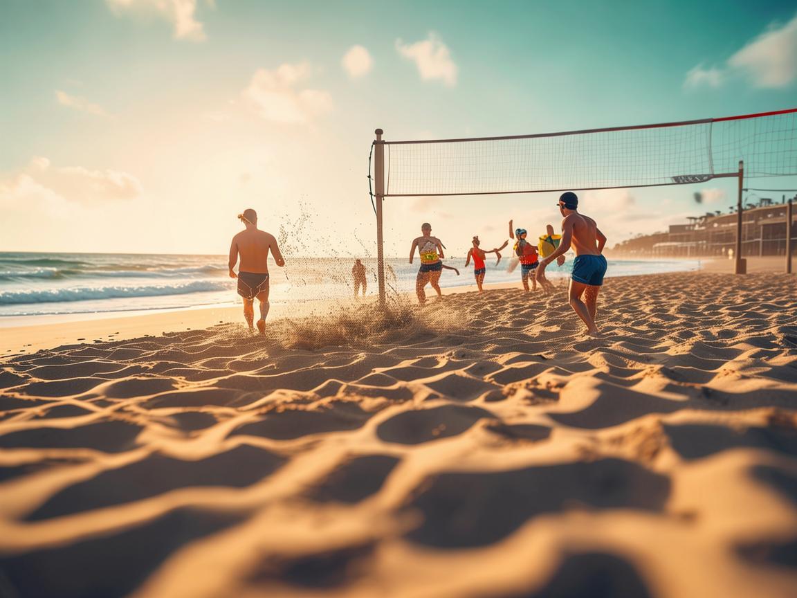 沙滩排球，运动中的呼吸健康挑战